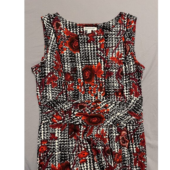 North Style houndstooth dress Size 14 - Picture 3 of 4